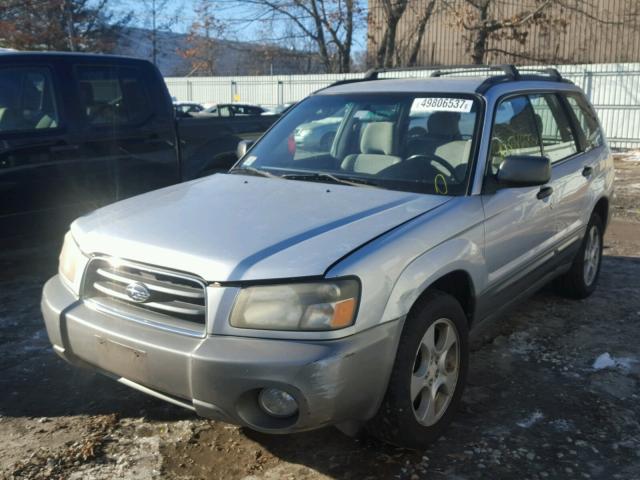 JF1SG65613H724165 - 2003 SUBARU FORESTER 2 SILVER photo 2