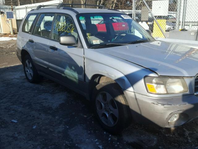JF1SG65613H724165 - 2003 SUBARU FORESTER 2 SILVER photo 9