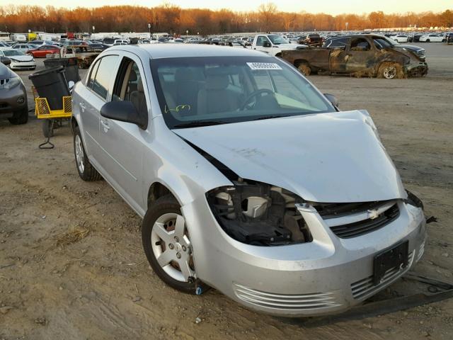 1G1AK55F367731281 - 2006 CHEVROLET COBALT LS SILVER photo 1