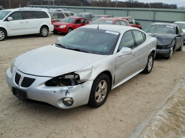 2G2WP522X51222403 - 2005 PONTIAC GRAND PRIX GRAY photo 2