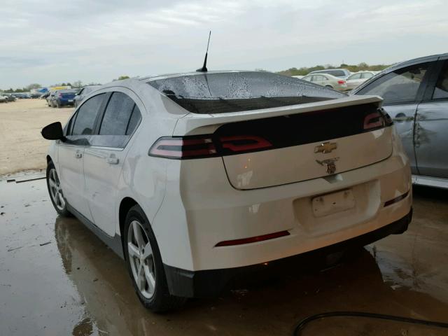 1G1RA6E49DU104352 - 2013 CHEVROLET VOLT WHITE photo 3