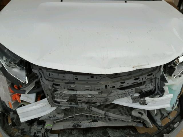 1G1RA6E49DU104352 - 2013 CHEVROLET VOLT WHITE photo 7