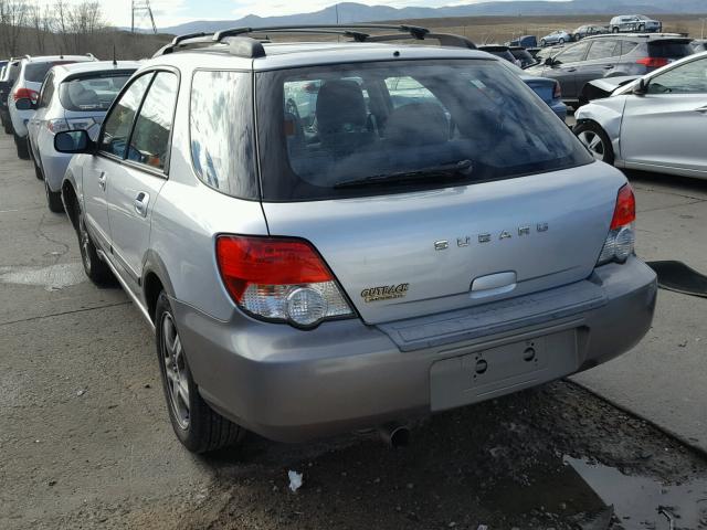 JF1GG68564H806774 - 2004 SUBARU IMPREZA OU SILVER photo 3