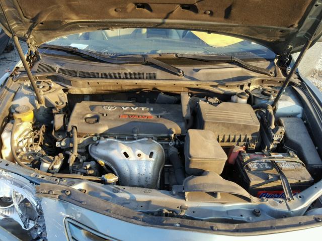 4T1BE46K59U889440 - 2009 TOYOTA CAMRY BASE GREEN photo 7