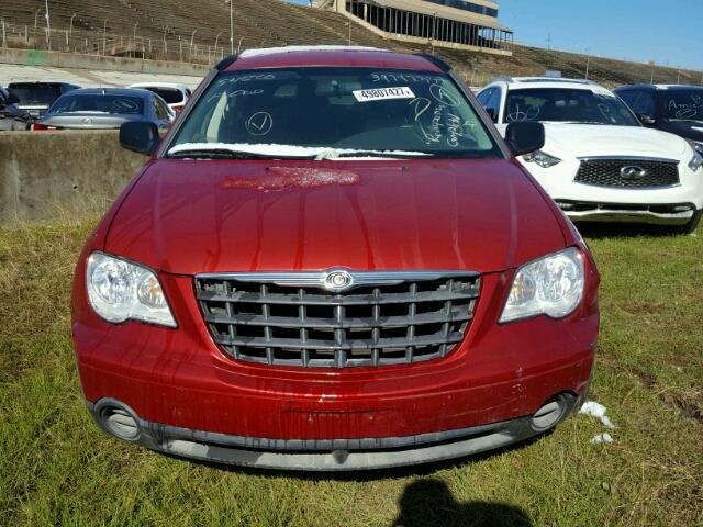 2A8GM48LX7R110040 - 2007 CHRYSLER PACIFICA RED photo 9