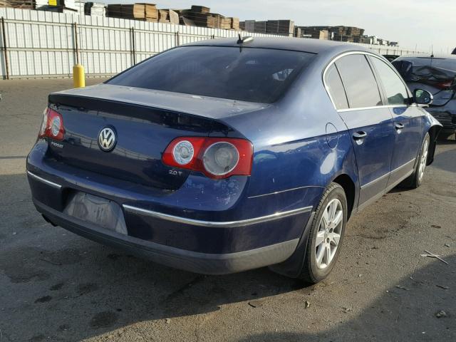 WVWAK73C36P045818 - 2006 VOLKSWAGEN PASSAT 2.0 BLUE photo 4