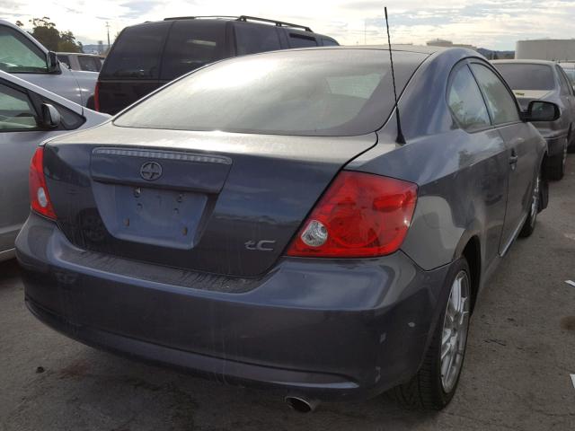 JTKDE167070217208 - 2007 TOYOTA SCION TC 灰色 照片 4