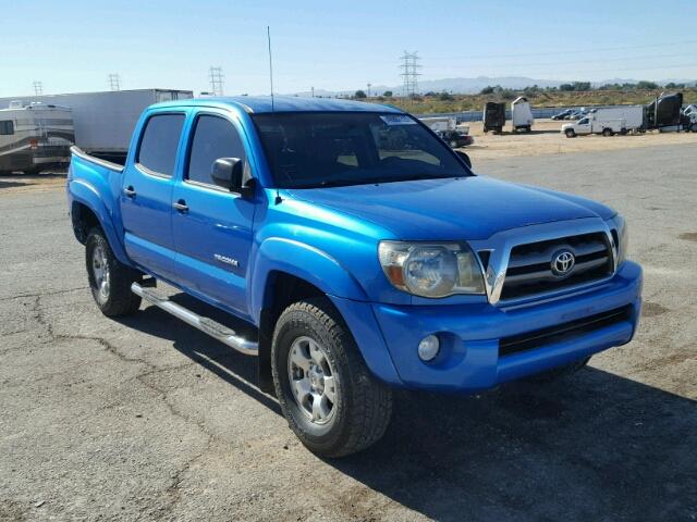 3TMJU4GN8AM094192 - 2010 TOYOTA TACOMA DOU BLUE photo 1