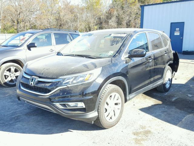 2HKRM3H50FH551201 - 2015 HONDA CR-V EX BLACK photo 2