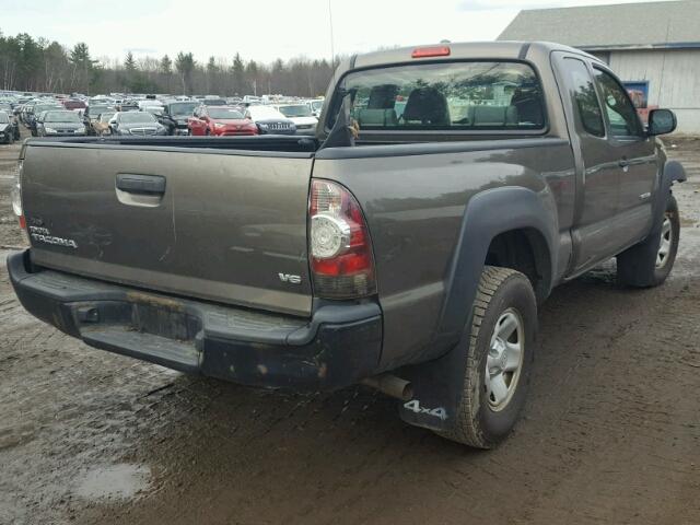 5TEUU4EN6AZ724908 - 2010 TOYOTA TACOMA ACC BEIGE photo 4