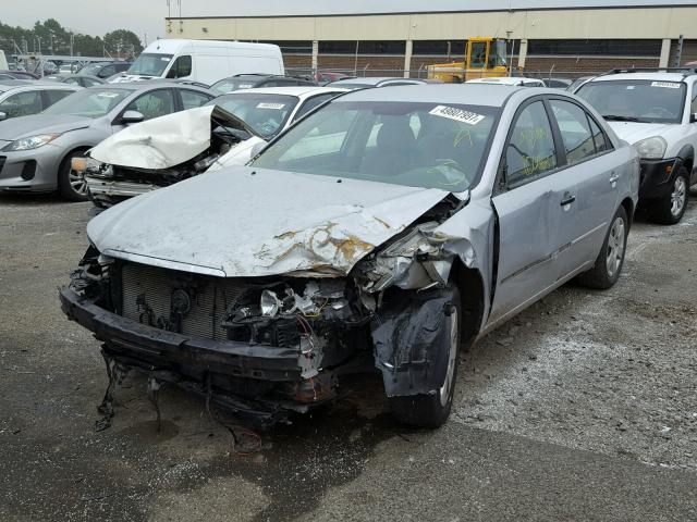 5NPET4AC1AH608319 - 2010 HYUNDAI SONATA GLS SILVER photo 2