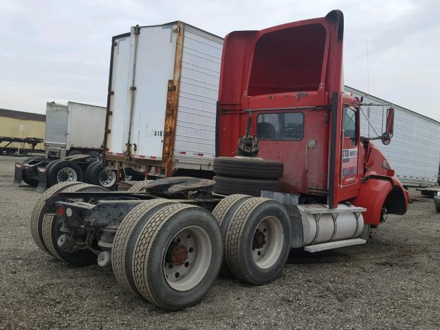 1NKDLU9X5WR777132 - 1998 KENWORTH CONSTRUCTI RED photo 4