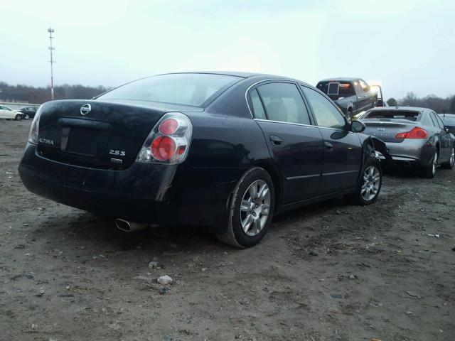 1N4AL11E16C115554 - 2006 NISSAN ALTIMA S BLACK photo 4