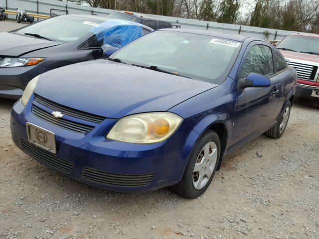 1G1AL15F177358281 - 2007 CHEVROLET COBALT LT BLUE photo 2