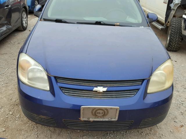 1G1AL15F177358281 - 2007 CHEVROLET COBALT LT BLUE photo 9