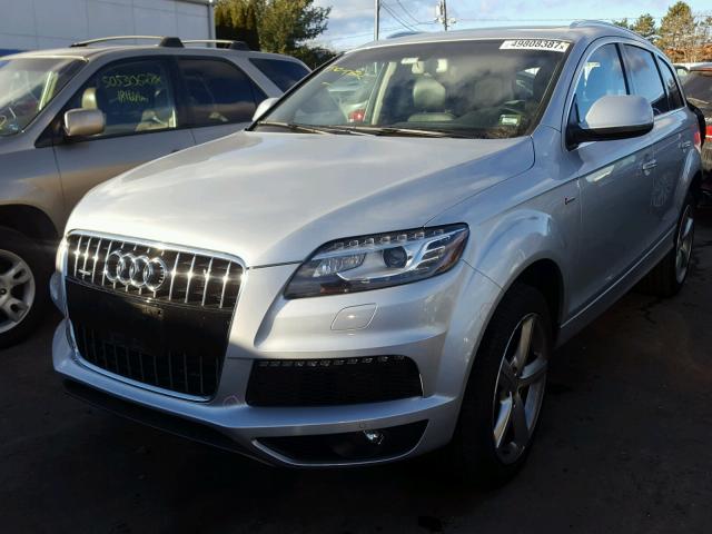 WA1DGAFE8ED014146 - 2014 AUDI Q7 PRESTIG SILVER photo 2