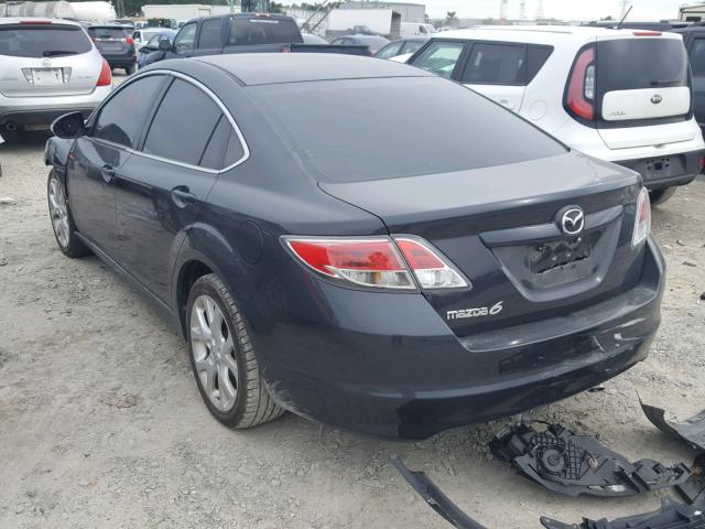 1YVHZ8EH3D5M14849 - 2013 MAZDA 6 TOURING CHARCOAL photo 3