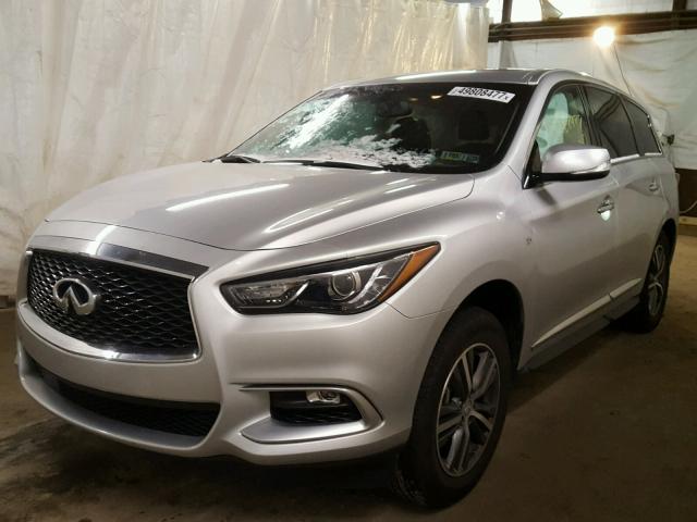 5N1AL0MM0GC517733 - 2016 INFINITI QX60 SILVER photo 2