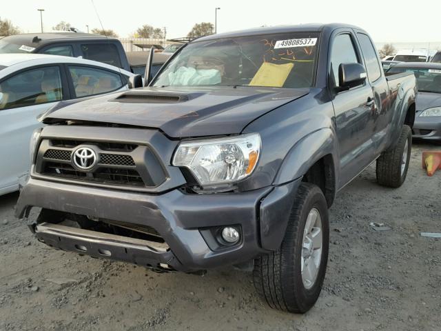 5TFTU4GN0CX021341 - 2012 TOYOTA TACOMA PRE CHARCOAL photo 2