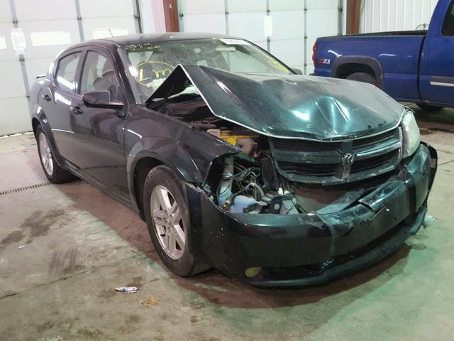 1B3LC56B39N523234 - 2009 DODGE AVENGER SX BLACK photo 1