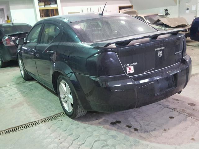 1B3LC56B39N523234 - 2009 DODGE AVENGER SX BLACK photo 3