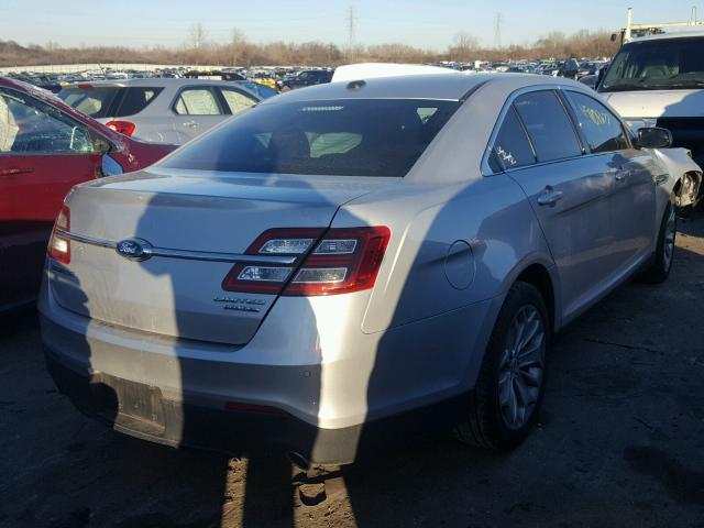 1FAHP2F80EG132039 - 2014 FORD TAURUS LIM GRAY photo 4