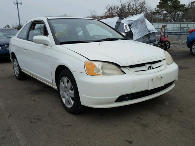 1HGEM22942L052090 - 2002 HONDA CIVIC EX WHITE photo 1