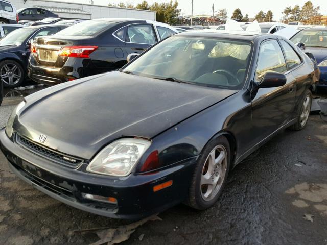 JHMBB6244YC009279 - 2000 HONDA PRELUDE BLACK photo 2