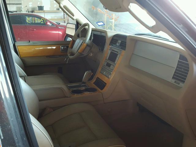 5LMFU27587LJ09495 - 2007 LINCOLN NAVIGATOR Szary zdjęcie 5