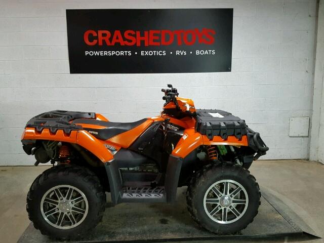 4XAZN8EA6CA368536 - 2012 POLARIS SPORTSMAN ORANGE photo 1