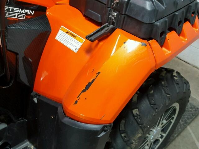 4XAZN8EA6CA368536 - 2012 POLARIS SPORTSMAN ORANGE photo 13