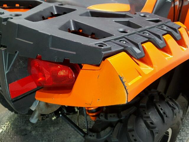 4XAZN8EA6CA368536 - 2012 POLARIS SPORTSMAN ORANGE photo 15