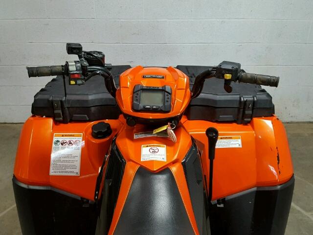 4XAZN8EA6CA368536 - 2012 POLARIS SPORTSMAN ORANGE photo 8