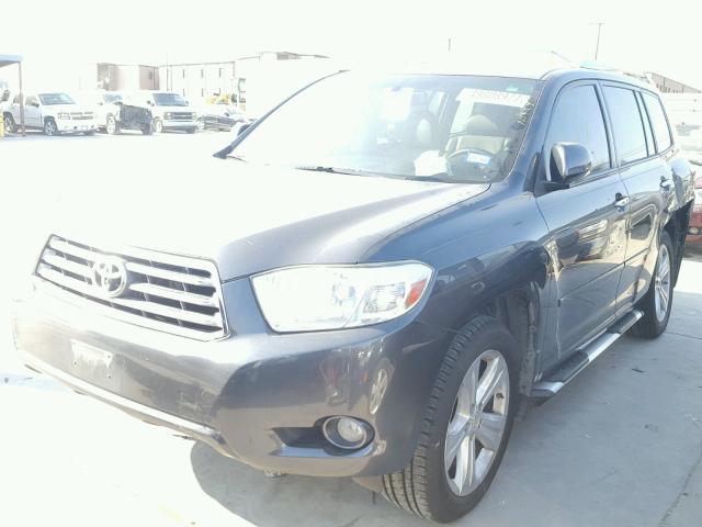 JTEDS42AX82004898 - 2008 TOYOTA HIGHLANDER GRAY photo 2