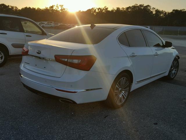 KNALN4D77G5217598 - 2016 KIA CADENZA LU WHITE photo 4