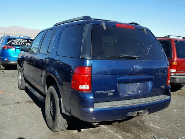 1FMZU73E55ZA36728 - 2005 FORD EXPLORER X BLUE photo 3