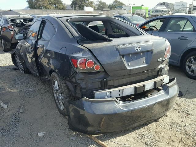 JTKDE167790294077 - 2009 SCION TC GRAY photo 3