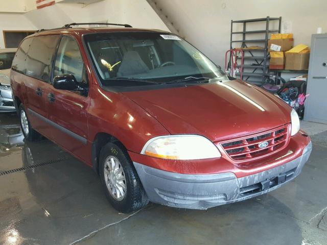 2FMZA5149YBB46566 - 2000 FORD WINDSTAR L MAROON photo 1