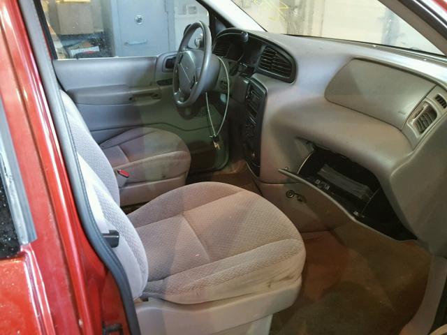 2FMZA5149YBB46566 - 2000 FORD WINDSTAR L MAROON photo 5