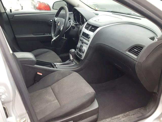 1G1ZC5EU9CF296086 - 2012 CHEVROLET MALIBU 1LT SILVER photo 5