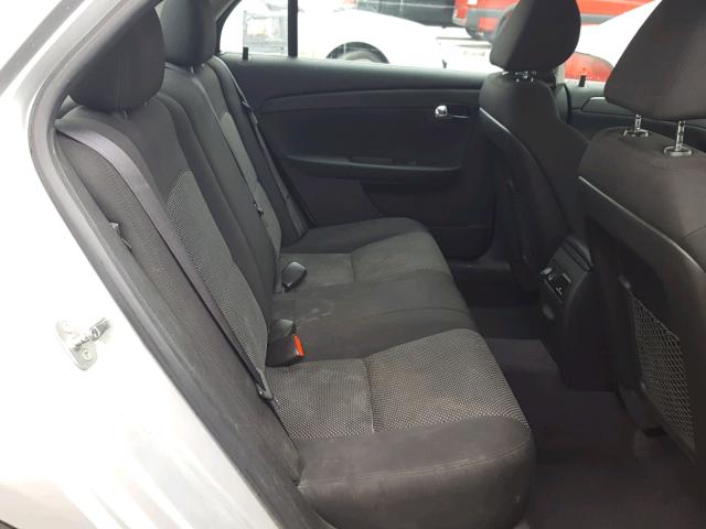 1G1ZC5EU9CF296086 - 2012 CHEVROLET MALIBU 1LT SILVER photo 6
