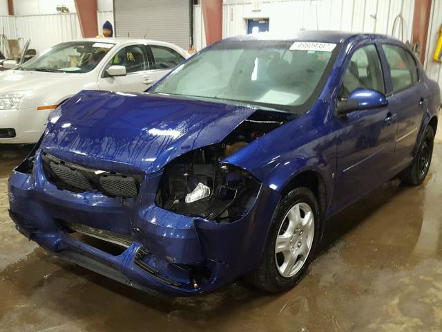 1G2AL55F977385361 - 2007 PONTIAC G5 SE BLUE photo 2