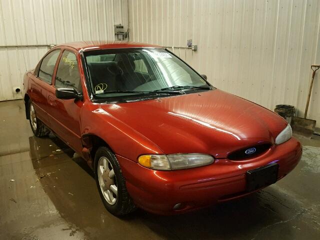 1FALP6533VK106782 - 1997 FORD CONTOUR BA RED photo 1