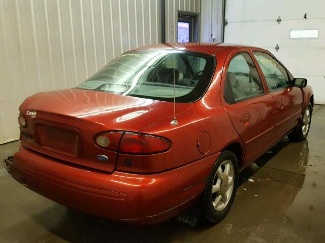 1FALP6533VK106782 - 1997 FORD CONTOUR BA RED photo 4