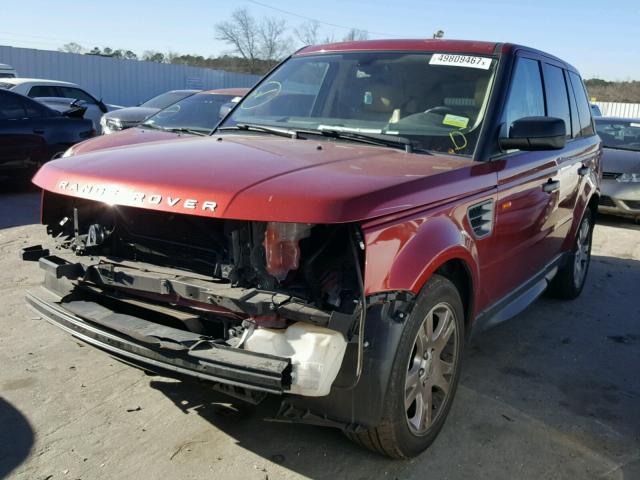 SALSF25416A982745 - 2006 LAND ROVER RANGE ROVE RED photo 2