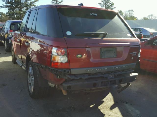 SALSF25416A982745 - 2006 LAND ROVER RANGE ROVE RED photo 3