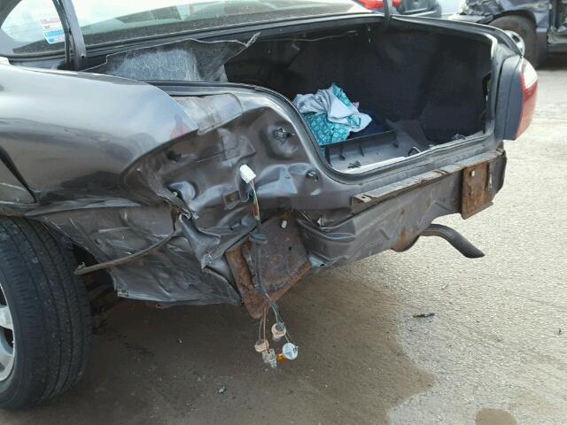 1YVGF22C215231402 - 2001 MAZDA 626 ES GRAY photo 9