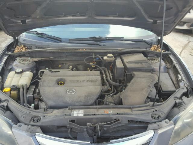 JM1BK32F771731406 - 2007 MAZDA 3 I BLUE photo 7