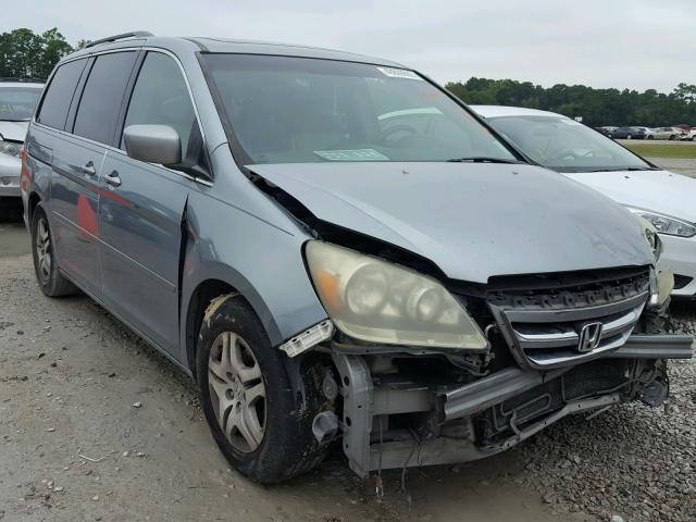 5FNRL38875B075278 - 2005 HONDA ODYSSEY TO GRAY photo 1