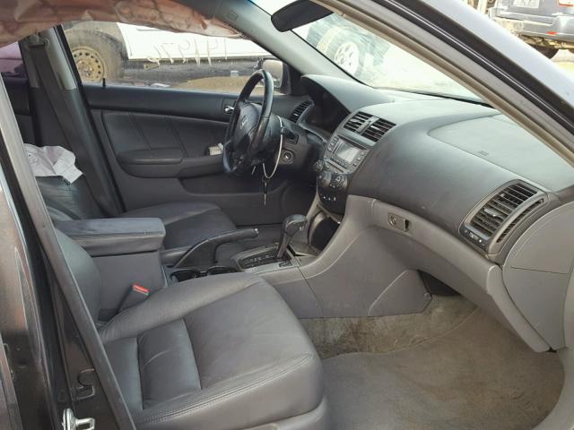 1HGCM66556A053045 - 2006 HONDA ACCORD EX CHARCOAL photo 5